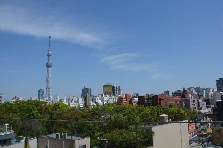 浅草－青空 2017年４月 (東京)