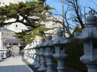 日本、安房小湊－露天風呂 2014年12月