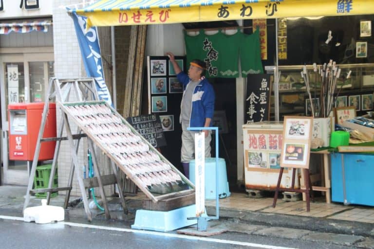 Japan, Awa Kominato – shop, Dec.2014