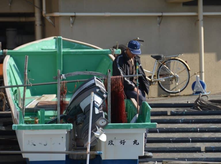 Japan, Awa Kominato – fisherman, Dec.2014