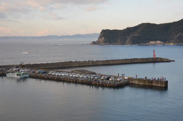 Japan, Awa Kominato – view from room 3, Dec.2014