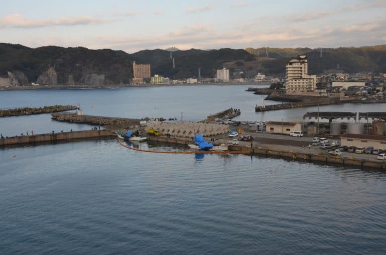 Japan, Awa Kominato – view from room 2, Dec.2014