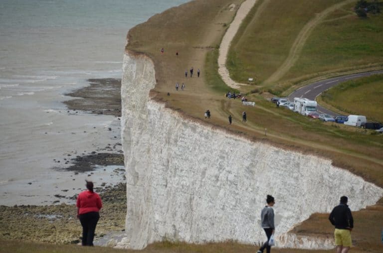 England, Beachy Head – perspective, July, 2014 (Eastbourne)
