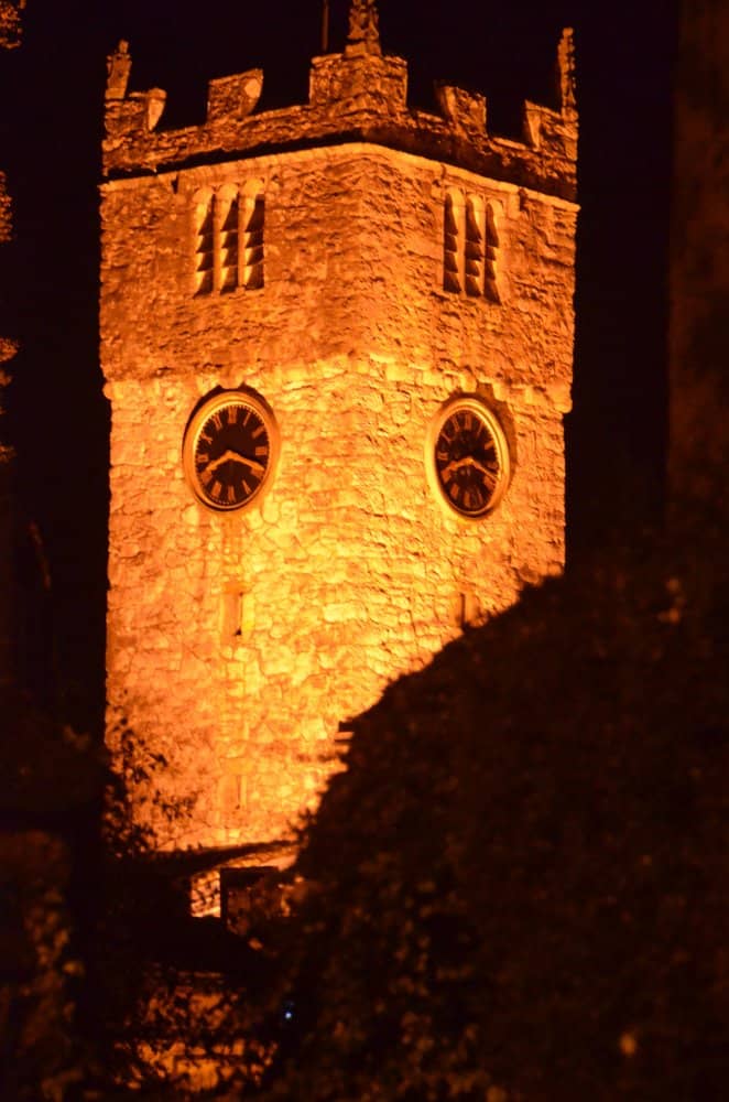 Inghilterra, Beetham – torre dell’orologio, ottobre 2013