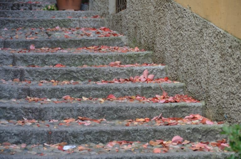Bellagio – scalinata, Nov.2015 (Lombardia)