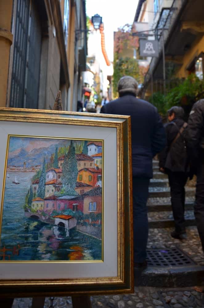 Bellagio – dipinto, Nov.2015 (Lombardia)
