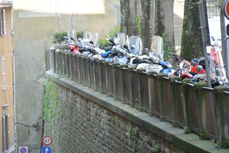 Bergamo – motorcycles, Apr.2018 (Lombardia)