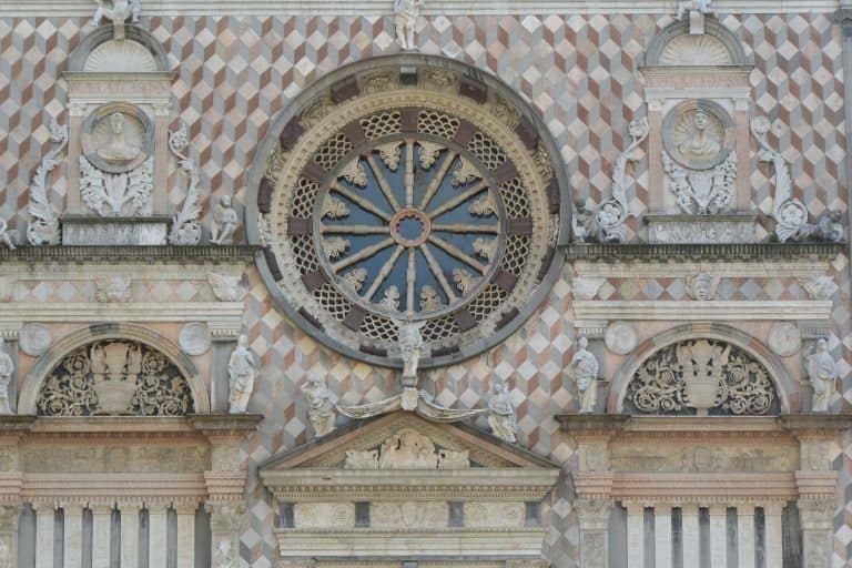 Bergamo, Santa Maria Maggiore – exterior, Apr.2018 (Lombardia)