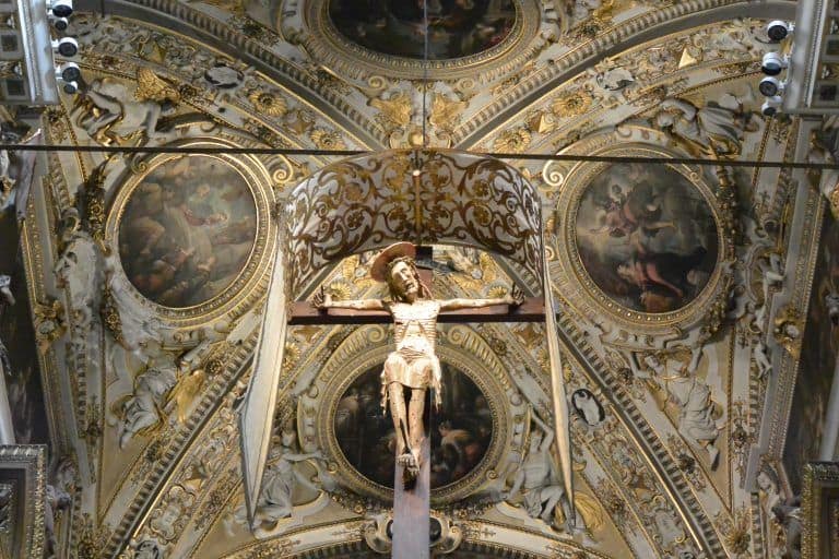 Bergamo, Santa Maria Maggiore – Christ, Apr.2018 (Lombardia)