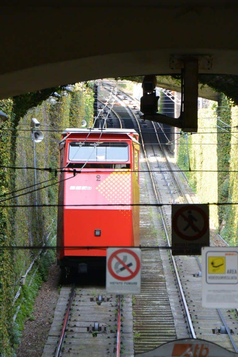 Bergamo – cable car, Apr.2018 (Lombardia)