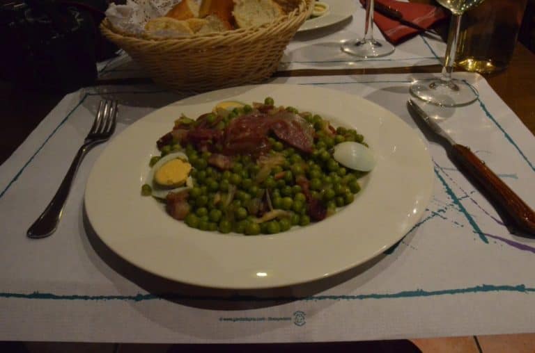 スペイン、ベルメオ－豆料理 2014年5月 (ベルメオ)