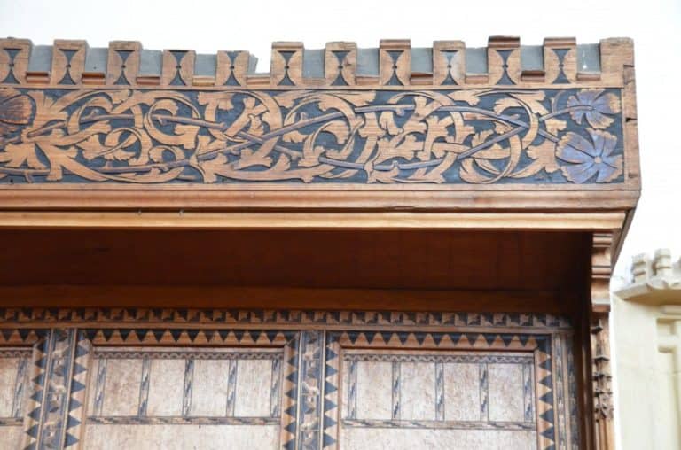 Romania, Biertan – wood carving, Apr. 2014 (Sighisoara)