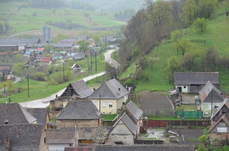 Romania, Biertan – village, Apr. 2014 (Sighisoara)