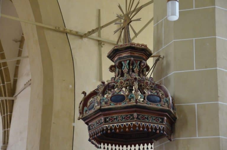 Romania, Biertan – decoration, Apr. 2014 (Sighisoara)