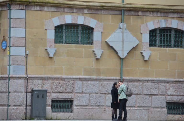 Spain, Bilbao – a couple, May 2014 (Bilbao)