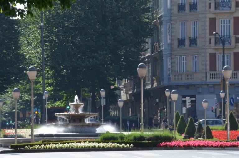 Spagna, Bilbao – piazza, mag. 2014 (Bilbao)