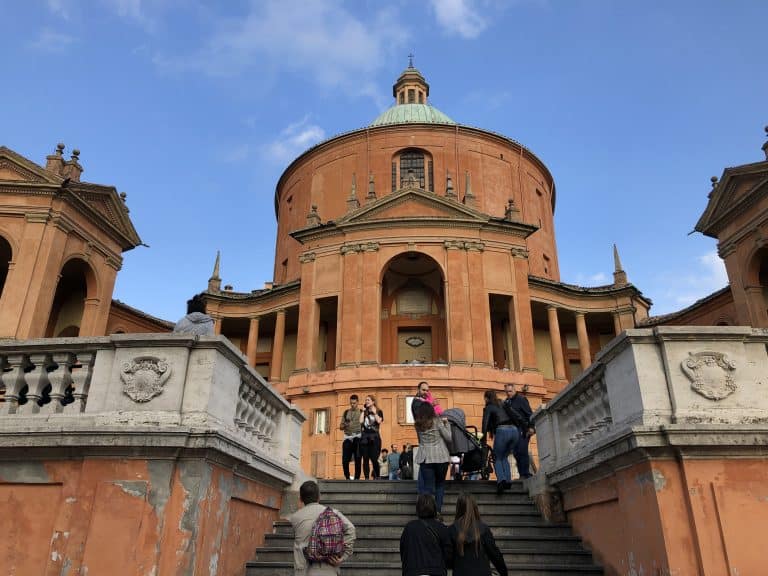 ride on the San Luca Express in Bologna