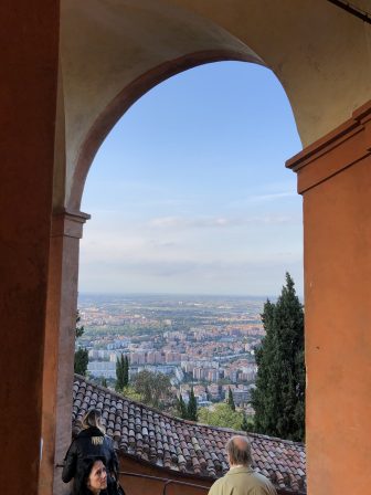 Italy-Bologna-Basilica di San Luca-view