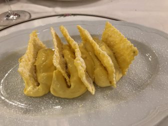 イタリア　ボローニャ　レストラン　Trattoria della Gigina　デザート