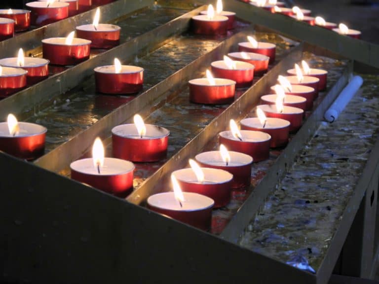 town – candles, June 2015 (Emilia-Romaña)