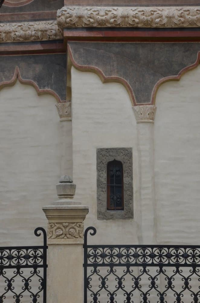 Romania, Bucharest – small window of church, Apr. 2014 (Bucharest)