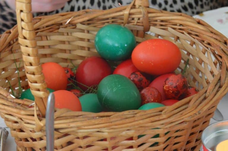 Menu del pranzo di Pasqua a Bucarest