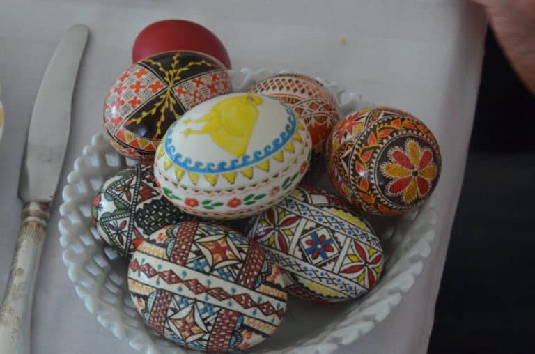 Romania, Bucharest – painted eggs, Apr. 2014 (Bucharest)