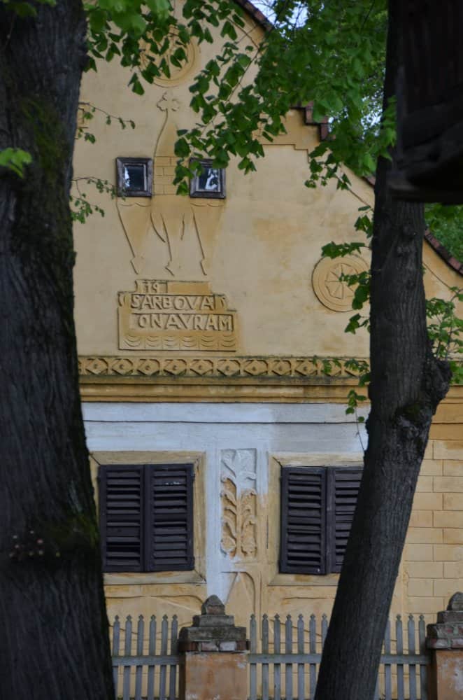 Romania, Bucarest – casa gialla, apr. 2014 (Bucarest)