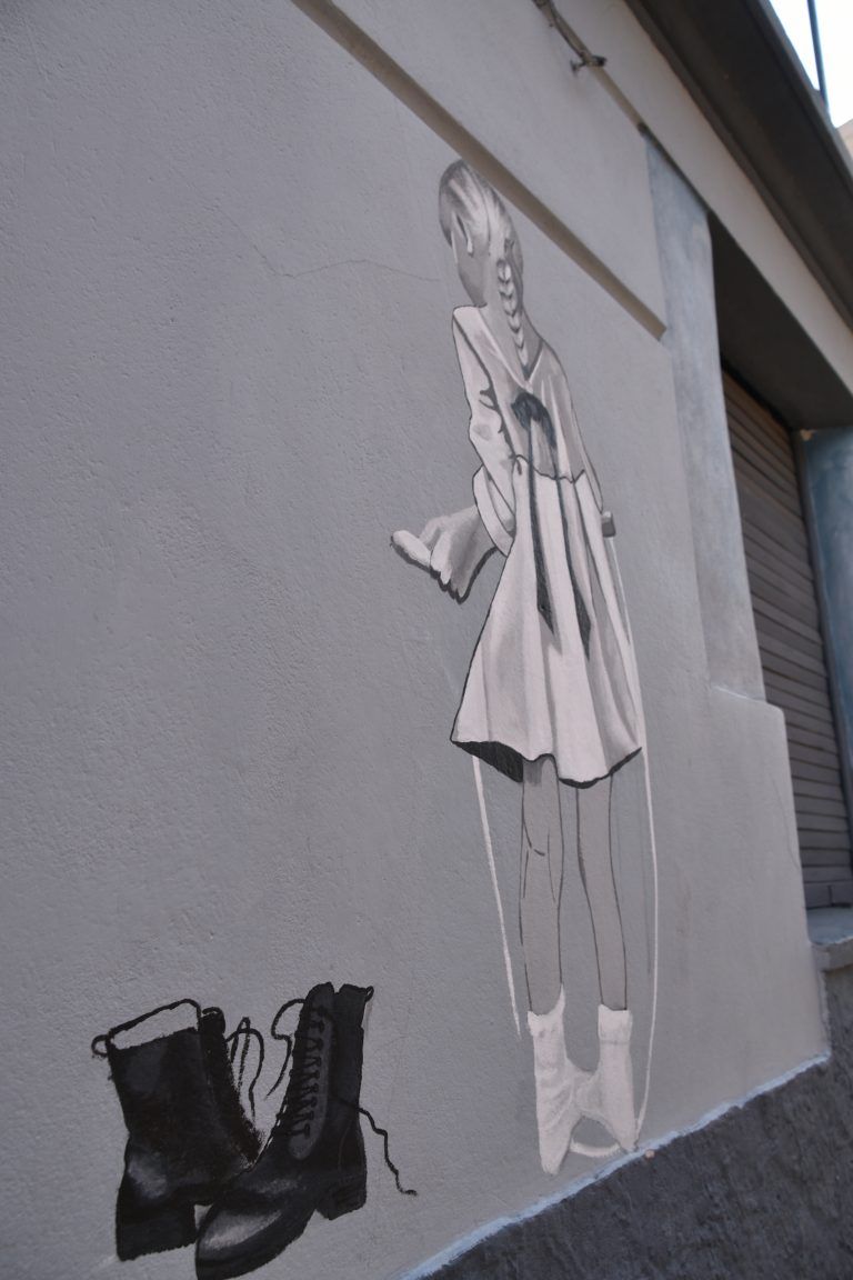 Buenos Aires, Palermo, Graffiti Tour – artistic wall, Mar. 2018 (Buenos Aires)