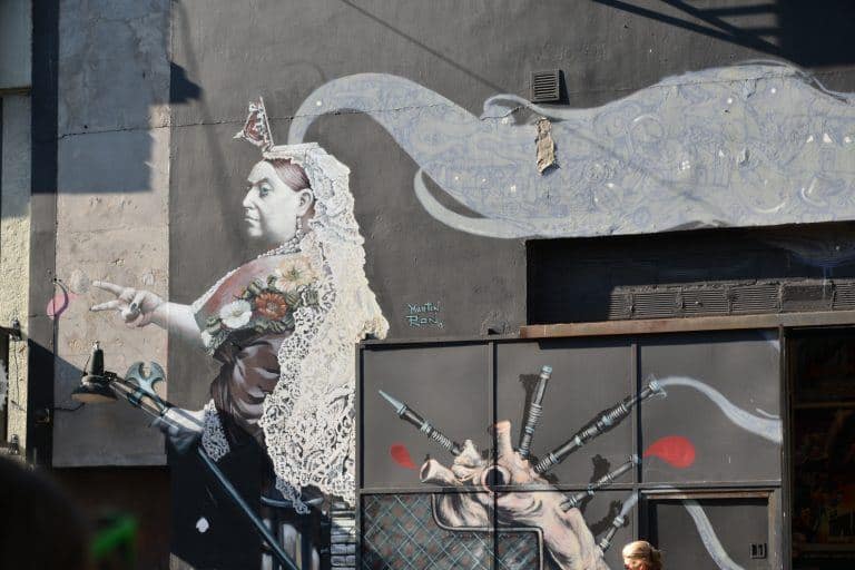 Buenos Aires, Palermo, Graffiti Tour – Queen Victoria, Mar. 2018 (Buenos Aires)