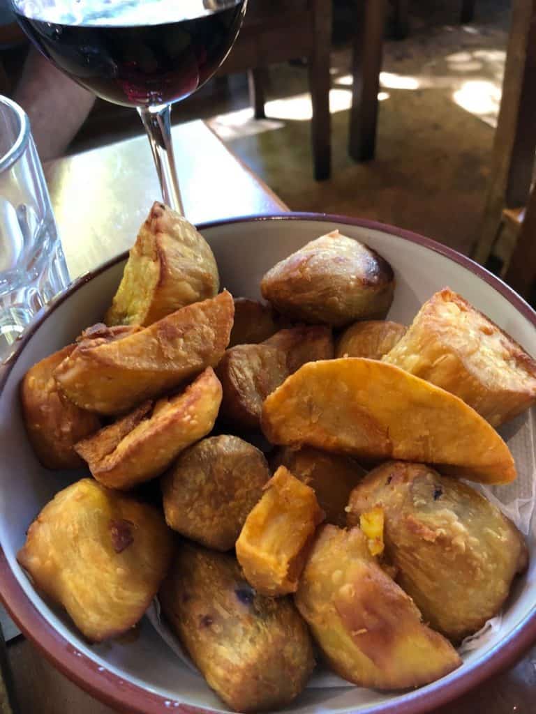 Buenos Aires, Palermo, Miranda Restaurant – sweet potato, Mar. 2018 (Buenos Aires)