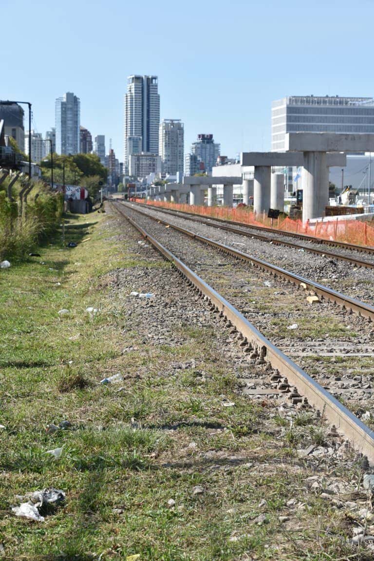Buenos Aires, Palermo – railway track, Mar. 2018 (Buenos Aires)