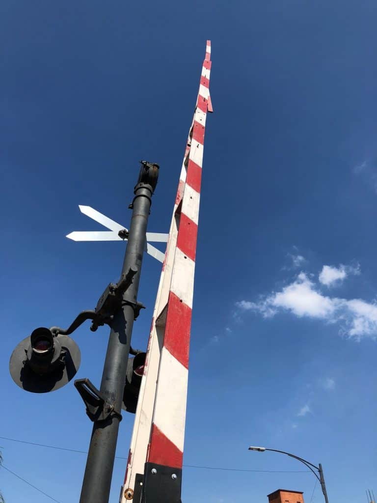 Buenos Aires, Palermo – railway crossing, Mar. 2018 (Buenos Aires)