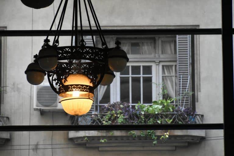 Buenos Aires, Palacio Barolo – lamp, Mar.2018 (Buenos Aires)