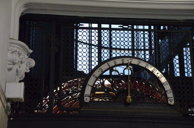 Buenos Aires, Palacio Barolo – lift, Mar.2018 (Buenos Aires)
