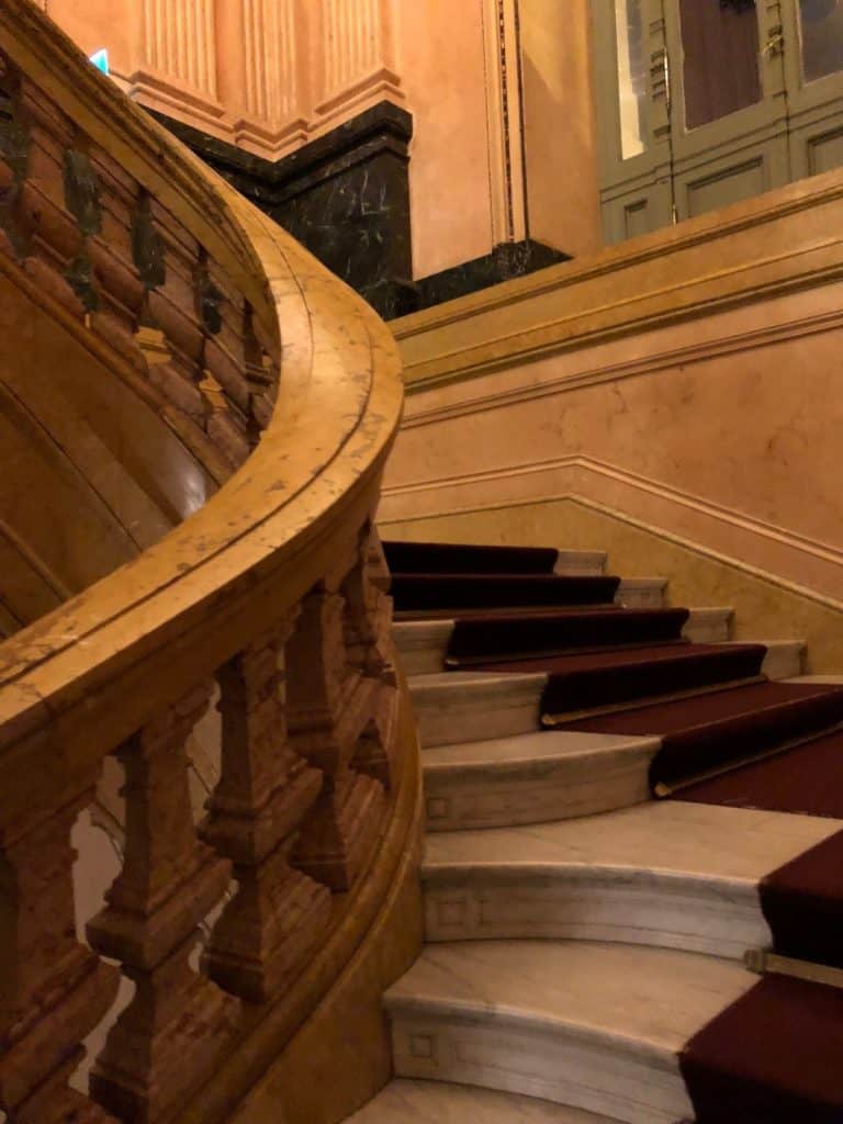 Buenos Aires, Colon Theatre – staircase, Mar.2018 (Buenos Aires)