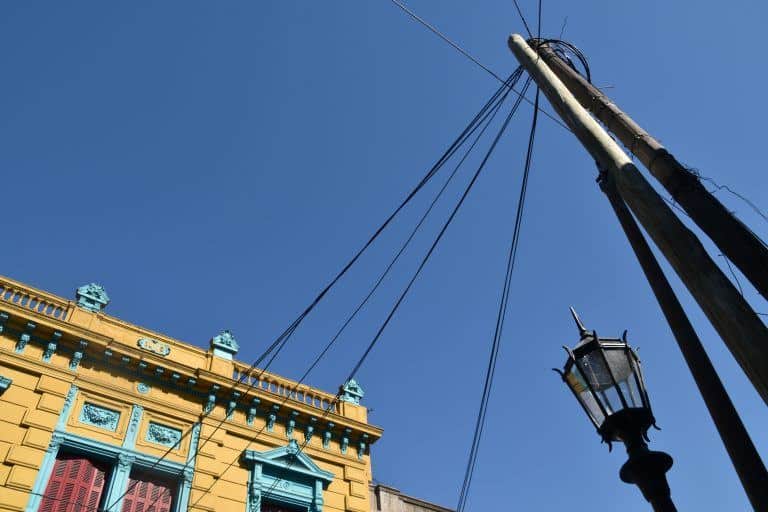 Buenos Aires, La Boca – telegraph pole, Mar.2018 (Buenos Aires)