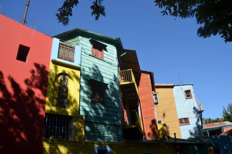 Buenos Aires, La Boca – colourful houses, Mar.2018 (Buenos Aires)