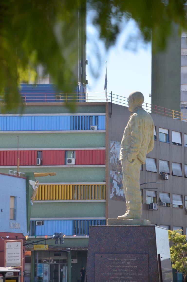 Buenos Aires, La Boca – statue, Mar.2018 (Buenos Aires)
