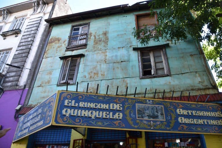 Buenos Aires, La Boca – weathered house, Mar.2018 (Buenos Aires)