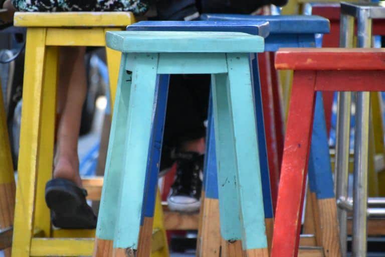Buenos Aires, Palermo – stools, Mar.2018 (Buenos Aires)