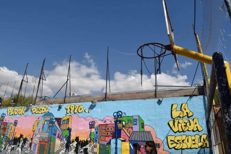 Buenos Aires, La Boca – community ground, Mar.2018 (Buenos Aires)