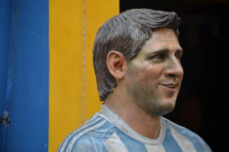 Buenos Aires, La Boca – Messi, Mar.2018 (Buenos Aires)