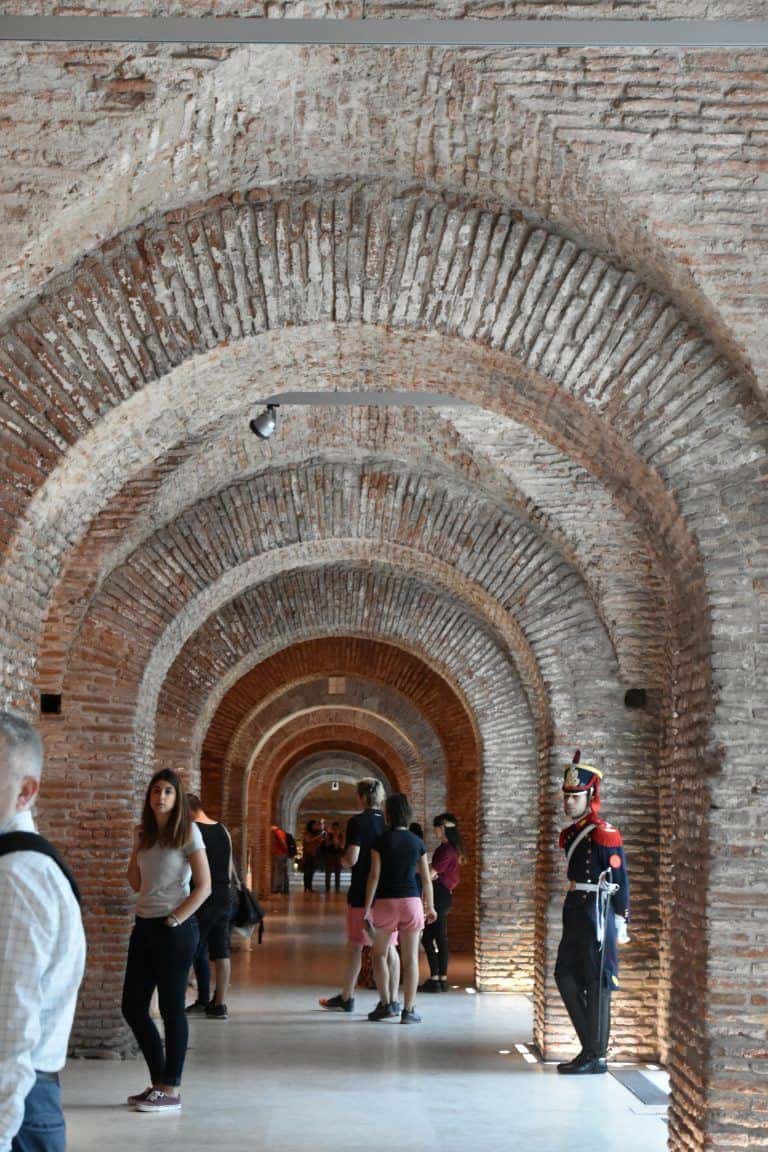 Buenos Aires, Museo Casa Rosata – corridor, Apr.2018 (Buenos Aires)