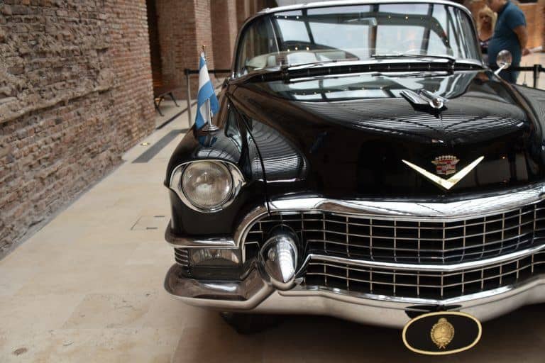 Buenos Aires, Museo Casa Rosata – classic car, Apr.2018 (Buenos Aires)