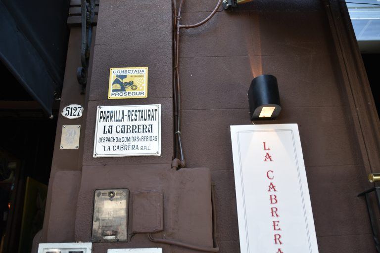 Buenos Aires, La Cabrera – entrance, Mar.2018 (Buenos Aires)