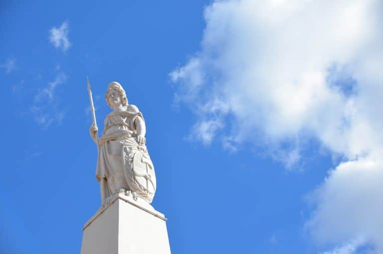Buenos Aires, Plaza de Mayo – statue, Mar.2018 (Buenos Aires)