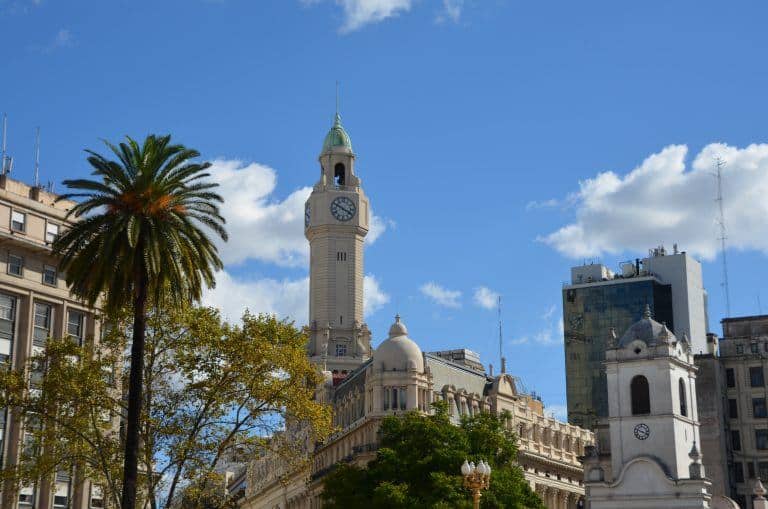 Buenos Aires, Plaza de Mayo – surrounding buildings, Mar.2018 (Buenos Aires)