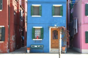 Burano – approaching, Mar.2017