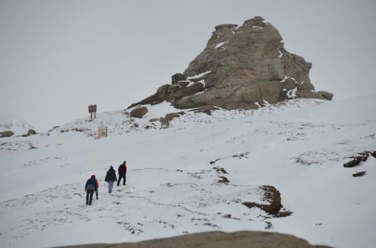 Romania, Busteni – hiking, Apr. 2014 (Sinaia)